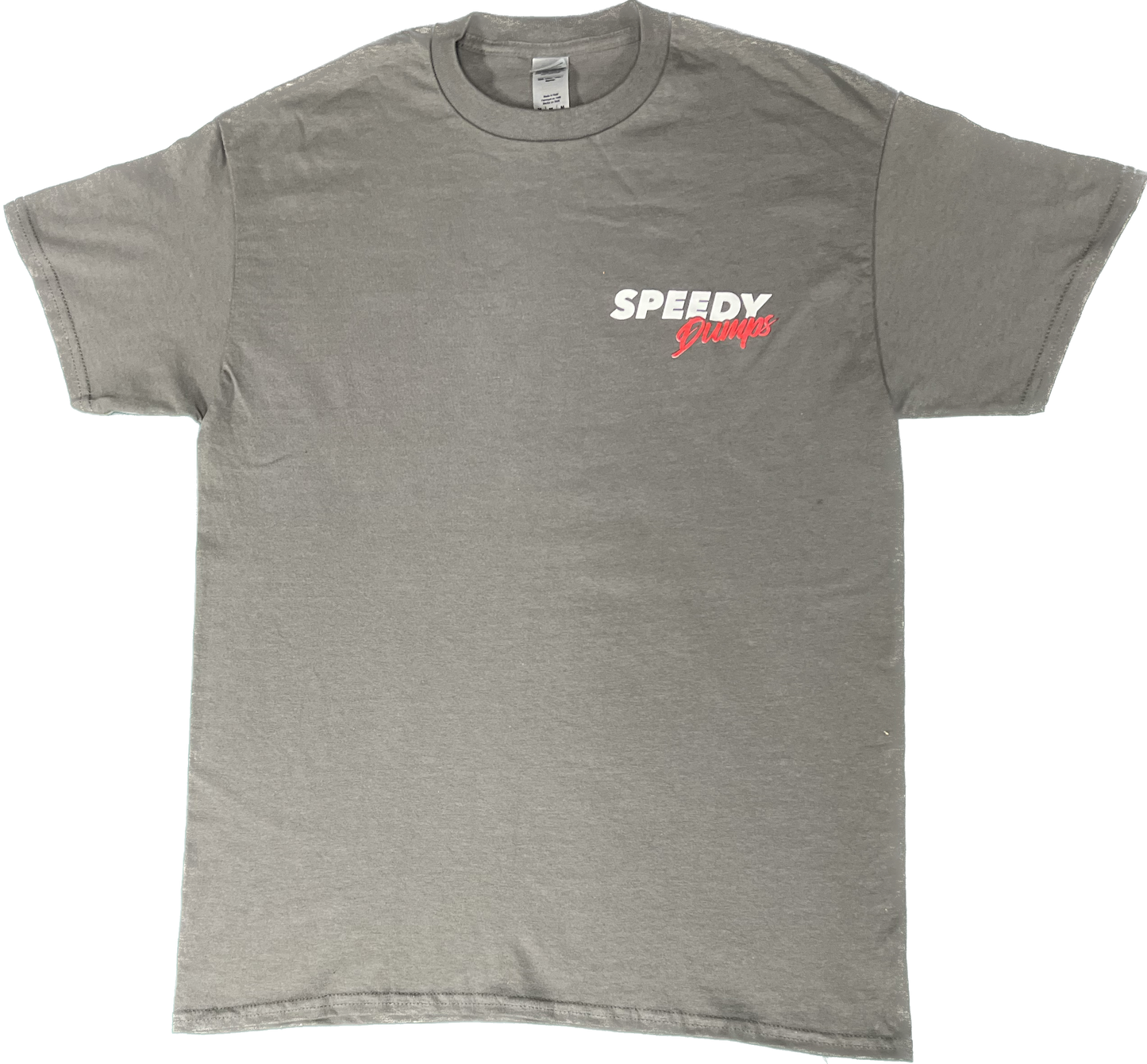 Grey Speedy Dumps T-Shirt